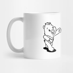 twin bears playing ball Mug